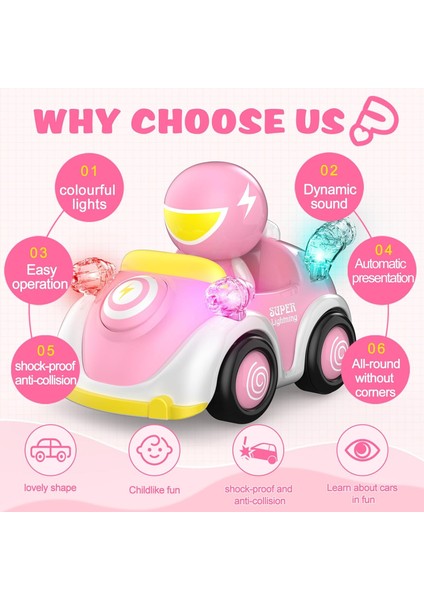 Rc Arabalar Yeni Yürümeye Başlayan Çocuklar Için Uzaktan Kumandalı Araba 1 2 3 4 5 6 Yaşındaki Bebek Bebekler Çocuk Stem Rc Karikatür Yarış Arabası Oyuncakları Çocuklar Için Müzikl (Yurt Dışından) fiyatları