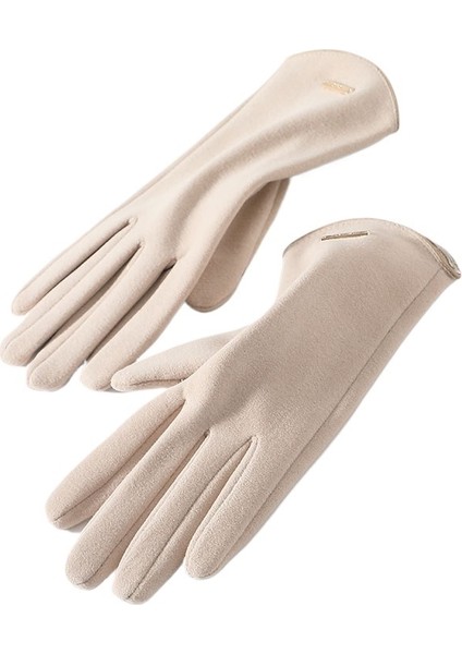 Kadife ve Kalınlaştırılmış Bisiklet Eldiveni (Yurt Dışından)