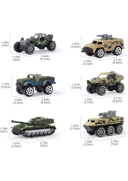 Ordu Oyuncak Arabalar Boys Için Tank Askeri Kamyon Araç Mini Oyuncak Arabalar Taşıyıcı Kamyon Bebekler Için Set Boys 3 4 5 6 Yaşında (Yurt Dışından) modelleri