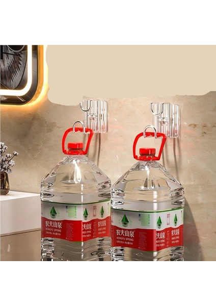 Paslanmaz Çelik Kancaları Delmeden Akrilik Lavabo Standı (2'li Paket) (Yurt Dışından) fırsatları