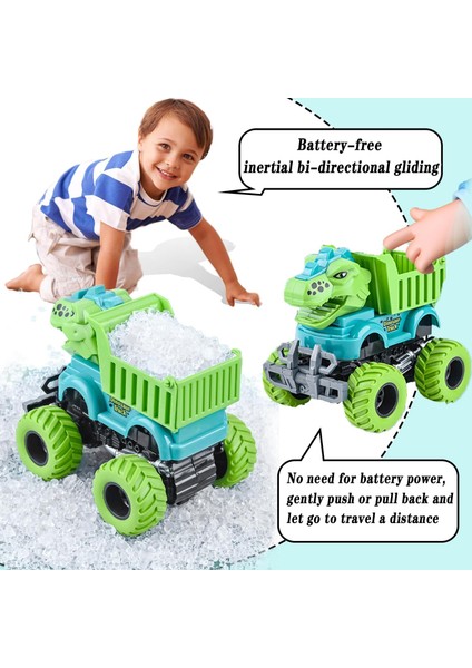 2 3 4 5 Yaşındaki Erkek Çocuklar Için Dinozor Oyuncakları Hediyeler, 2 Paket-6 Mini Dinozor Figürlü Çocuklar Için 3-5 Dinozor Oyuncakları. Erkek Çocuklar Için Canavar Kamyonlar, Ço (Yurt Dışından)