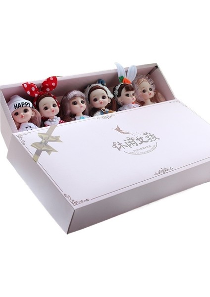 17CM Bebek 6'lı Paket Barbie Bebek Kız Oyuncakları (Yurt Dışından) modelleri