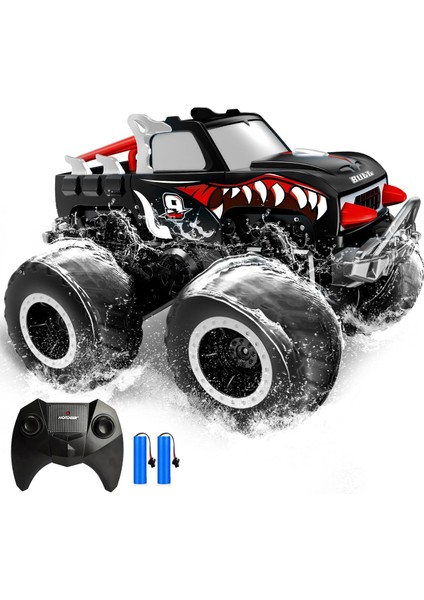 Rc Kamyon 1:20 Uzaktan Kumandalı Canavar Kamyon Oyuncakları 2.4ghz Tüm Arazi 4WD Arazi Aracı Rc Araba Su Geçirmez Uzaktan Kumandalı Kamyon Canavar Kamyonlar Erkek Kız Için Yaş 6 7 (Yurt Dışından)