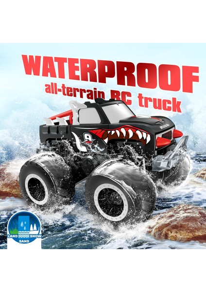 Rc Kamyon 1:20 Uzaktan Kumandalı Canavar Kamyon Oyuncakları 2.4ghz Tüm Arazi 4WD Arazi Aracı Rc Araba Su Geçirmez Uzaktan Kumandalı Kamyon Canavar Kamyonlar Erkek Kız Için Yaş 6 7 (Yurt Dışından) fırsatları