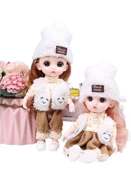 16CM Bebek Barbie Kız Oyuncağı Giydirme Çocuk Oyuncağı (Yurt Dışından) fırsatları