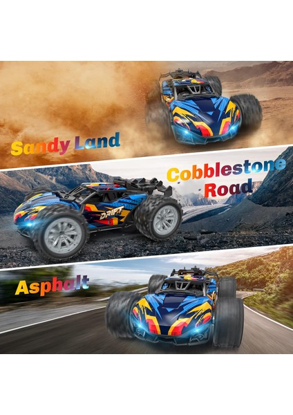 3-8 Yaş Erkek Çocuklar Için Rc Arabalar, Spreyli Monster Trucks Uzaktan Kumandalı Araba, 3 4 5 6 Yaşındaki Erkek Kızlar Için 2.4ghz Rc Drift Araba Oyuncakları, 3-8 Yaşındaki Erkek (Yurt Dışından)