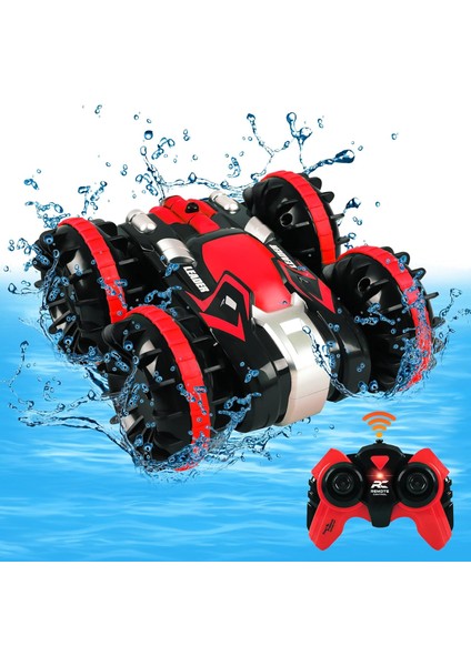 5-12 Yaş Erkek Çocuklar Için Oyuncaklar Çocuklar Için Rc Araba 2,4 Ghz Uzaktan Kumandalı Tekne Su Geçirmez Rc Canavar Kamyon Dublör Araba 4WD Uzaktan Kumandalı Araç Erkek Kız Doğum (Yurt Dışından)