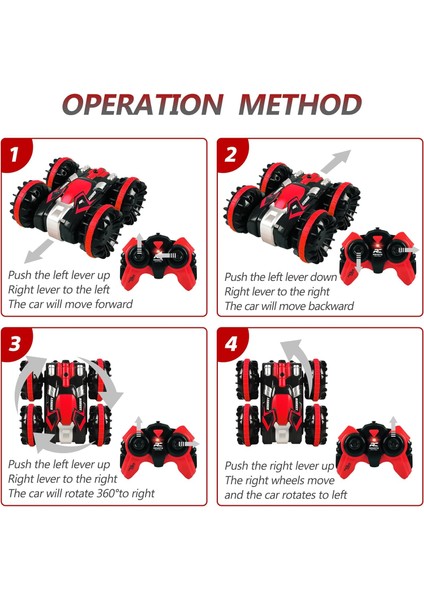 5-12 Yaş Erkek Çocuklar Için Oyuncaklar Çocuklar Için Rc Araba 2,4 Ghz Uzaktan Kumandalı Tekne Su Geçirmez Rc Canavar Kamyon Dublör Araba 4WD Uzaktan Kumandalı Araç Erkek Kız Doğum (Yurt Dışından) modelleri