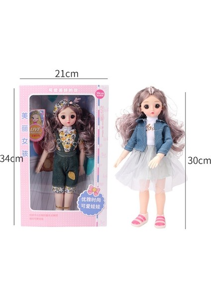 Oyuncak Barbie Prenses Hediye Kutusu Kız Hediyesi (Yurt Dışından)