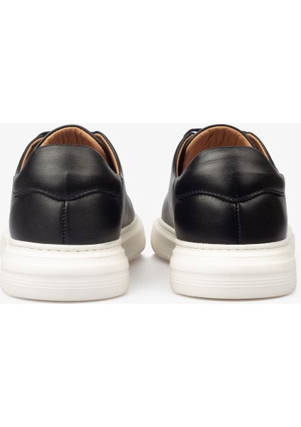Erkek Sneaker Ayakkabı Hakiki Deri - 2201 Siyah/beyaz 3154 fırsatları