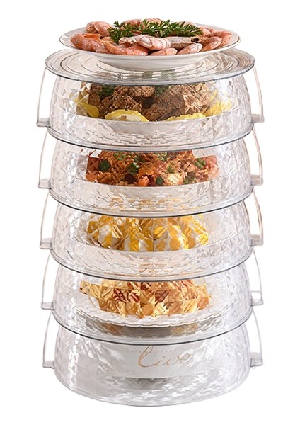 Sivrisineklere Karşı Koruma Sağlayan 5 Katmanlı Yemek Artığı Örtüsü (Yurt Dışından)