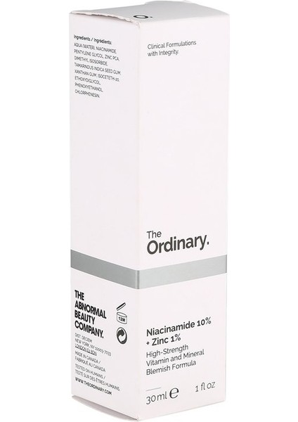 Niacinamide Essence Stok 10% + 1% Çinko Cilt Rengini Aydınlatır Gözenekleri Küçültür 30ML Beyaz Beyaz (Yurt Dışından) fırsatları
