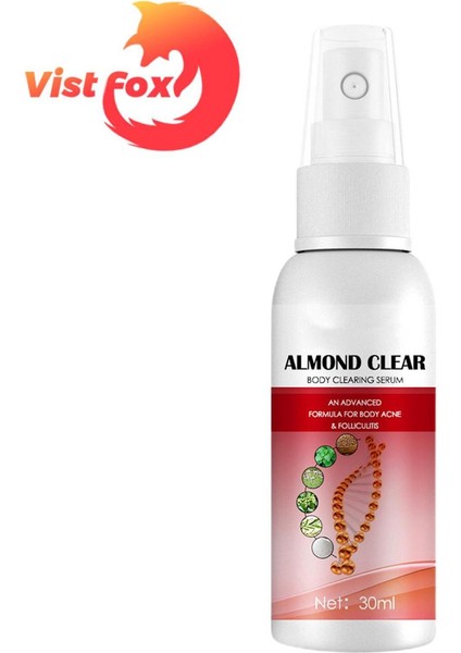 Vist Fox Temizle Vücut Özü Kaşıntıyı Giderir Badem Temizle Vücut Temizleme Özü (Yurt Dışından)