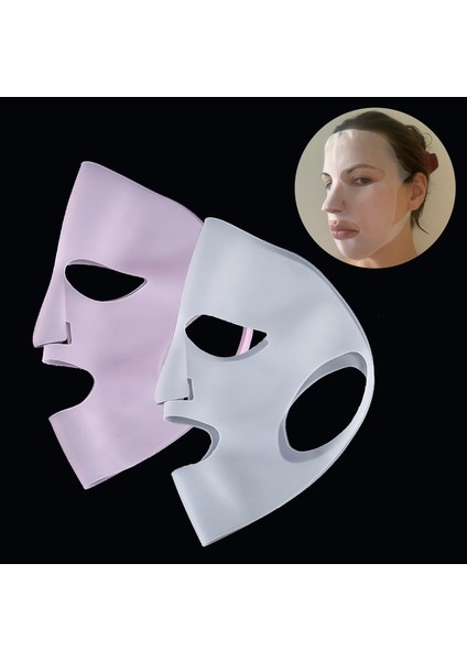 Adet Silikon Yüz Maskesi Yüz Levha Maskesi Anti-Off Kulak Sabit Özü Buharlaşmayı Önlemek Yeniden Kullanılabilir Yüz Maskesi Cilt Bakımı Aracı (Yurt Dışından) fiyatları