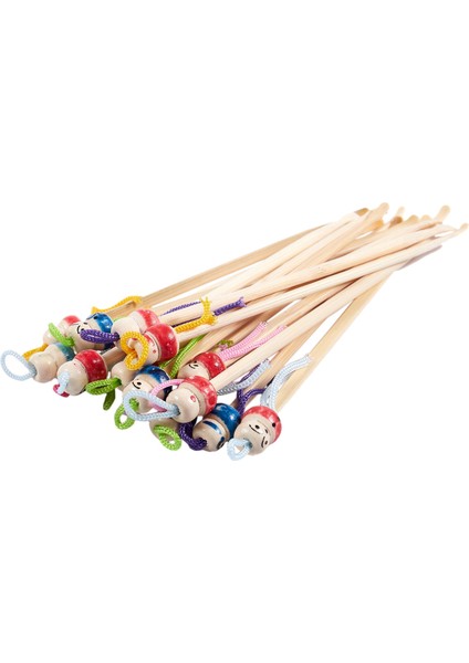 16 Adet Çeşitli Renk Çin Bebek Üst Ahşap Kulak Kiri Kepçe Kulak Tıkacı (Yurt Dışından) fiyatları