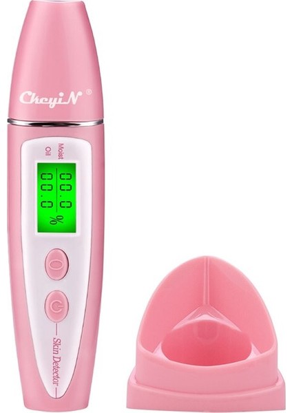 Hassas Cilt Yağı Içeriği Analiz Cihazı LCD Dijital Yüz Cilt Nemi Ölçer Pille Çalışan Cilt Bakımı Test Cihazı Monitör Dedektörü 50PEMBE (Pembe) (Yurt Dışından) modelleri