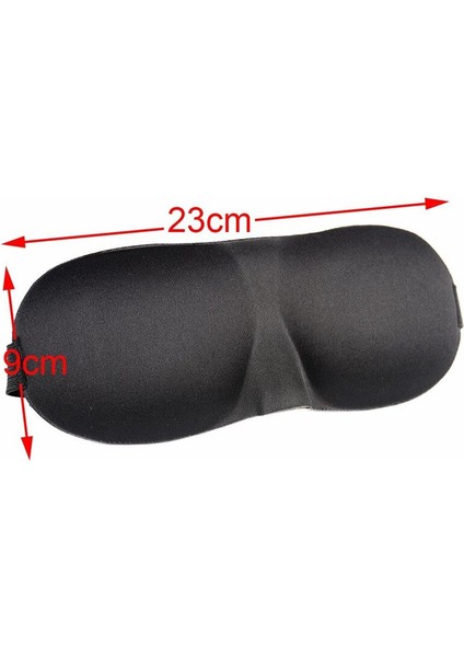 1 Adet 3D Uyku Maskesi Doğal Uyku Göz Maskesi Siperliği Kapak Gölge Göz Bandı Kadın Erkek Yumuşak Taşınabilir Seyahat Eyepatchblack (Siyah) (Yurt Dışından) modelleri