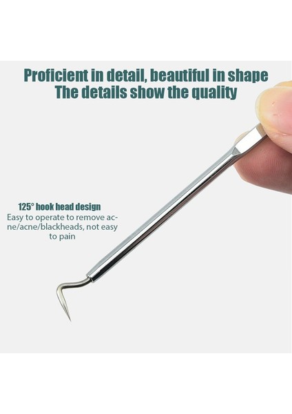 11/8/6/4/2 Adet Akne Siyah Nokta Kaldırma Iğneleri Siyah Noktalar Temizleyici Siyah Kafa Gözenek Temizleyici Derin Temizlik Aracı Yüz Cilt Bakımı Aracı (Yurt Dışından) modelleri