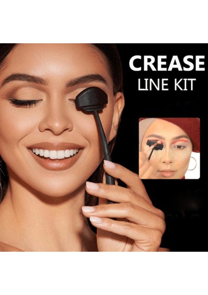 6 In 1 Kırışık Çizgi Göz Farı Şablon Aracı Göz Farı Damga Kesim Kırışık Aletler (Yurt Dışından) fırsatları