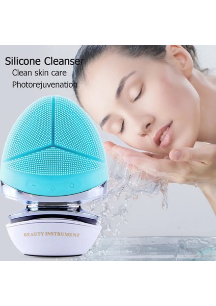 Sil Giriş Cihazı Ems Mikro Akım Temizleme Cihazı Foton Cilt Gençleştirme Pcleaner - Yeşil (Yurt Dışından) fırsatları