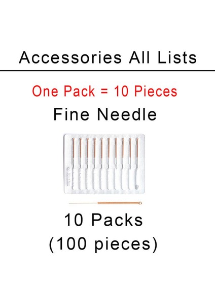 Evrensel Aksesuarlar Köstebek Lazer Plazma Temizleme Kalemi Değiştirilebilir Ince Ince Iğneler Kaba Kalın Cilt Lekesini Kapatır Özel Araçlar Ince Iğne 100X (Ince Iğne 100X) (Yurt Dışından)