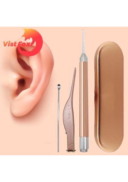 Vist Fox Kulak-Pick Cımbız Katı Kulak Temizleme Aracı Balmumu Küret Sökücü (Yurt Dışından) fırsatları