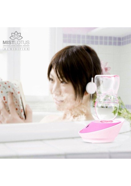 Yeni USB Creative Mist Lotus Nemlendirici Pembe (Yurt Dışından) modelleri