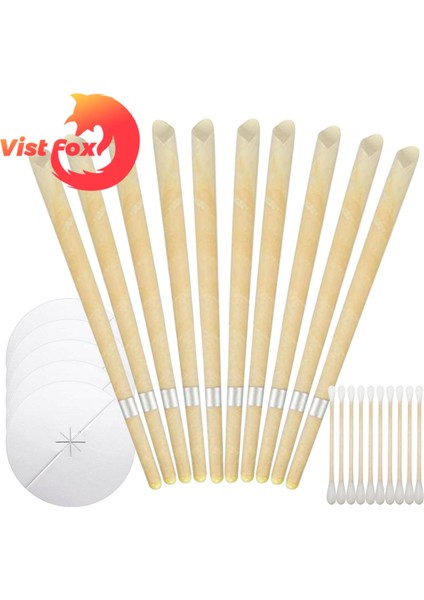 Vist Fox Kulak Temizleme Aracı Pamuklu Çubukla Aromaterapi Kulak Mumu Fişli (Yurt Dışından) fiyatları