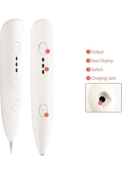 Cilt Etiketi Sökücü, Çil Kalemi Siyah Nokta Çıkarıcı Kalın Iğne/ince Iğne Farklı Cilt Ihtiyaçlarını Karşılar Cilt Bakımı Plazma Kalemi (Yurt Dışından) modelleri