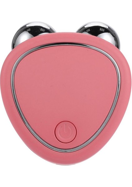 Çift Makaralı Masaj Aleti ile Incelmeyi Kaldırmak ve Ödemi Azaltmak Için Taşınabilir Yüz Mikro Akım Güzellik Aletipembe (Pembe) (Yurt Dışından)