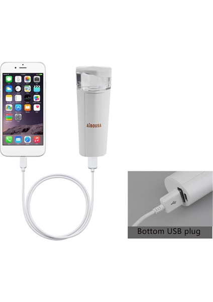 Taşınabilir Kadın El Nemlendirici Püskürtme Cihazı Su Püskürtme Cihazı Beyaz (Yurt Dışından) modelleri