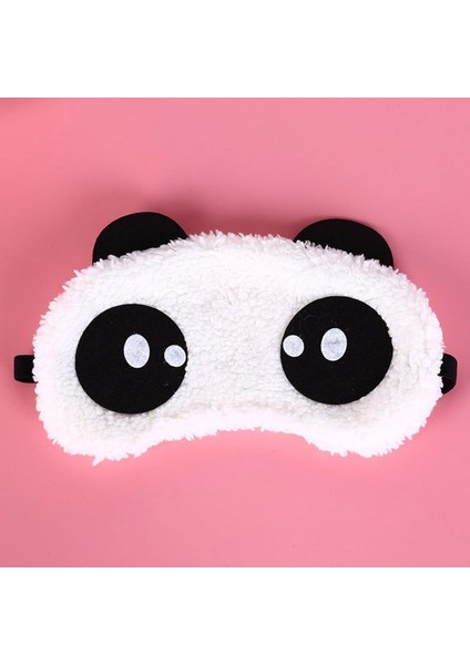 Sevimli Yüz Beyaz Panda Göz Maskesi Siperliği Gölgeleme Uyku Pamuk Gözlük Göz Maskesi Uyku Maskesi Göz Kapağı 3 Stiller Zavallı Yüz (Acınası Yüz) (Yurt Dışından)