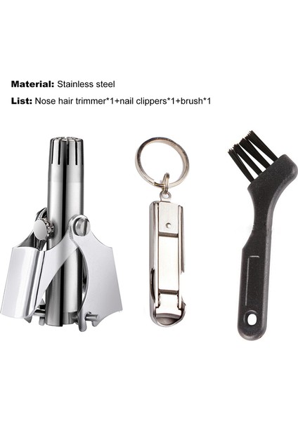 Trendygirl Burun Tıraş Makinesi Kullanışlı Manuel Profesyonel Burun Sökücü Saç Kesme Makinesi (Yurt Dışından) fiyatları