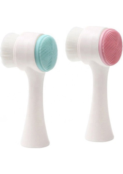 Çift Taraflı Silikon Yüz Temizleyici Yıkama Fırçası Yumuşak Hafif Fiber Yüz Temizleme (Yurt Dışından) indirimleri
