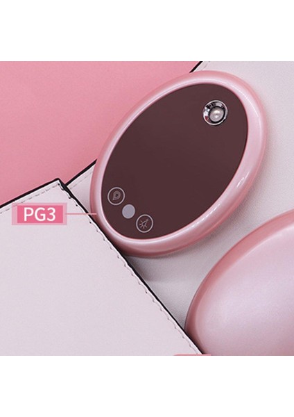 LED Makyaj Aynası Güzellik Su Sayacı Pembe ile Soğuk Sprey USB Nano (Yurt Dışından)