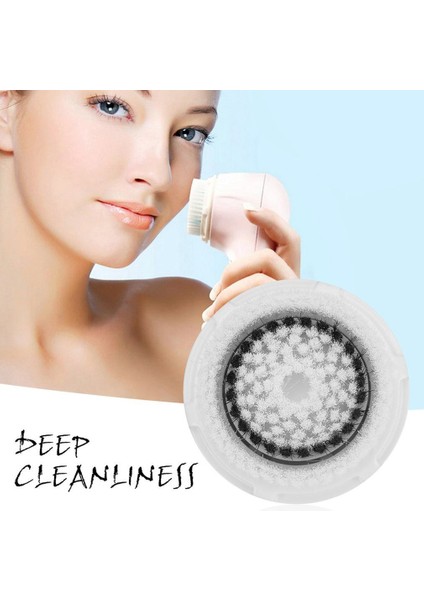 Elektrikli Yüz Temizleme Fırçası Başlığı Sonic Temizleme Fırçası Başlığı Yıkama - Beyaz Hassas (Yurt Dışından) modelleri