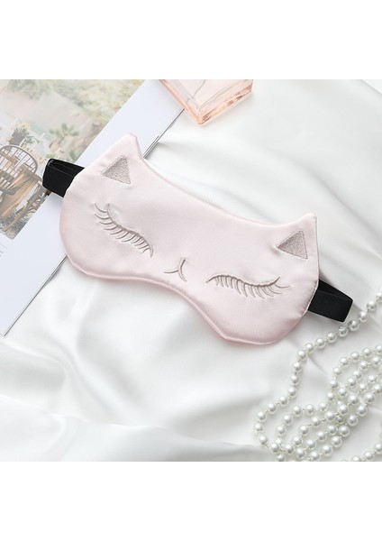 Kedi Uyku Göz Maskeleri Gölgeleme Yama Ayarlanabilir Kapak Seyahat Rahat Rahat Göz Bakım Araçlarıaltın (Altın) (Yurt Dışından) fırsatları