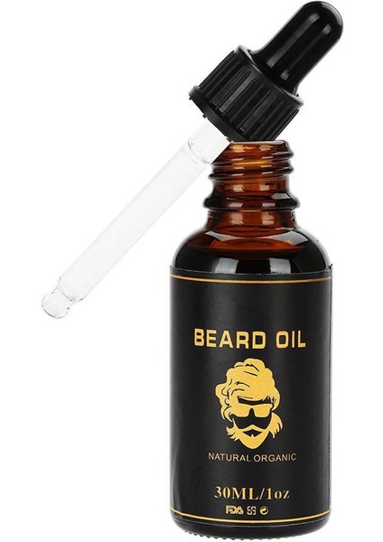 Ekmek Yağı Balsamı Sakal Şekillendirme Bıyık Büyüyen Nemlendirici Pürüzsüzleştirici Sakal Bakım Seti Erkekler Için (Yurt Dışından)