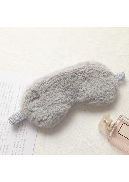 Yumuşak Peluş Uyku Göz Kapağı Maskesi Uyku Maskesi Göz Kapağı Tavşan Peluş Sevimli Uyku Göz Bandı Şekerleme Göz Gölge Siperliği Yardım Sleepinggray (Gri) (Yurt Dışından) fiyatları