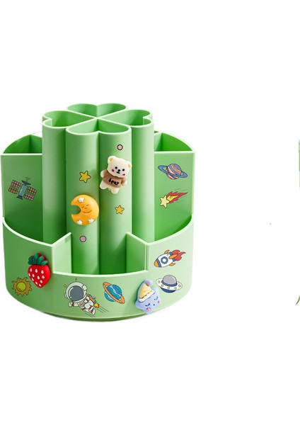 Bölünebilir Döndürülebilir Çok Fonksiyonlu Minimalist Modern Saklama Kalem Tutucu (Yurt Dışından)