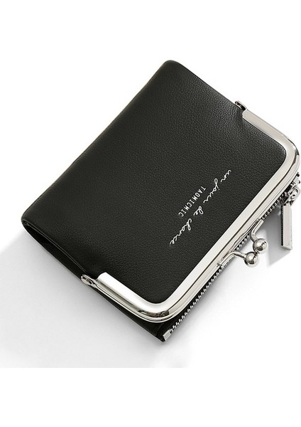 Moda Düz Renk Kısa Debriyaj Küçük Pu Deri Kadın Sikke Cüzdan (Yurt Dışından) fırsatları