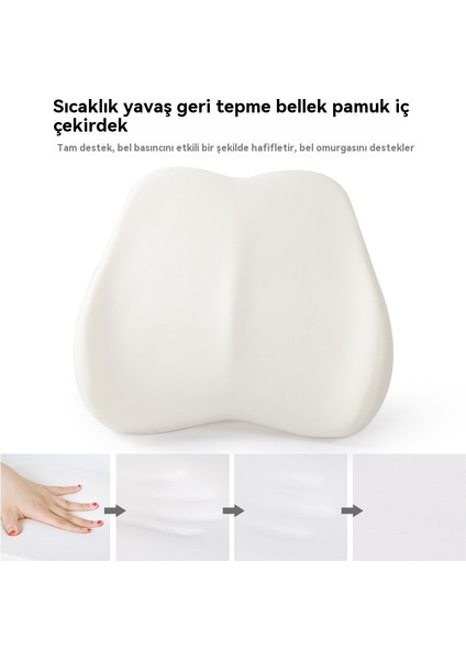 Ev Eşyaları Bel Bellek Pamuk Ofis Koltuk Yastık (Yurt Dışından) fırsatları