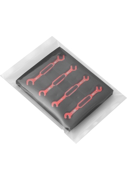 Rc Araba Için Ayar Anahtarı Takım Seti 3/3.2/3.5/3.7/4/5/5.5/6mm-Kırmızı (Yurt Dışından)
