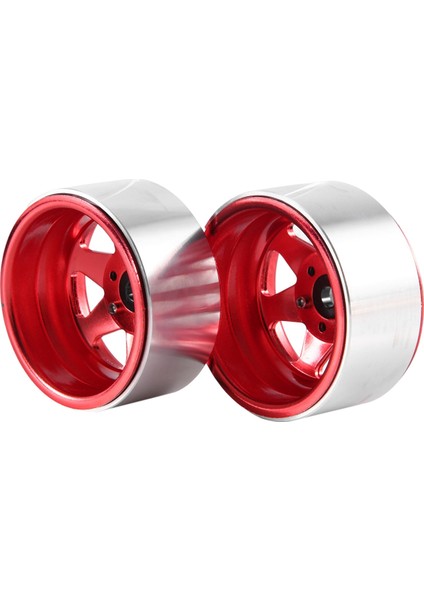 Ofset -8.9mm Metal 1.9 Inç Beadlock Jant Göbeği, Kırmızı (Yurt Dışından) modelleri