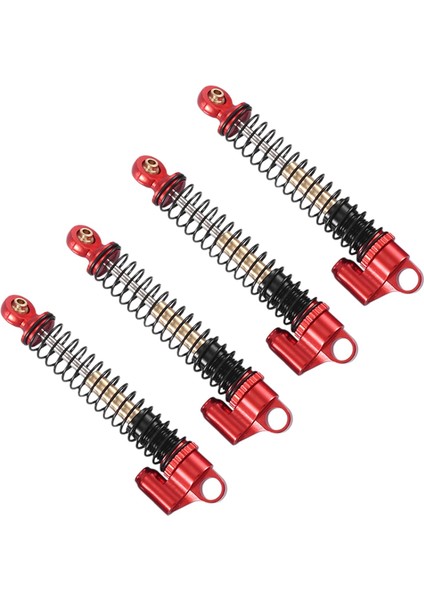 4 Adet 53MM Amortisör Axial SCX24 AX24 1/24 Rc Araba Için, 2 (Yurt Dışından)