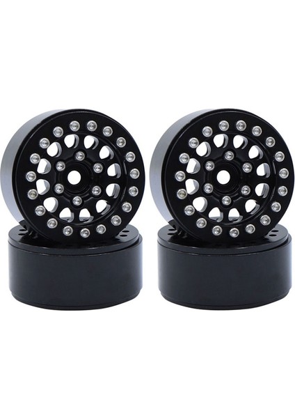 4 Adet 1.0 Inç Metal Beadlock Tekerlek Göbeği Jant,3 (Yurt Dışından)