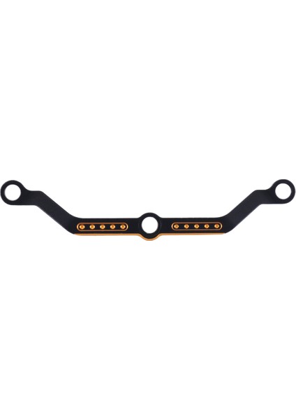 TRX4M 1/18 Için 2 Adet Direksiyon Bağlantısı ve Servo Korna Servo Kolu, Sarı (Yurt Dışından)