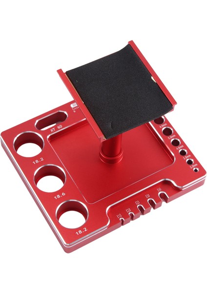 Metal Rc Araba Çalışma Standı Tamir Iş Istasyonu Montajı Kırmızı (Yurt Dışından)