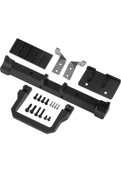 TRX4M -4m Için Ön Izgaralı Metal Ön Tampon (Yurt Dışından)