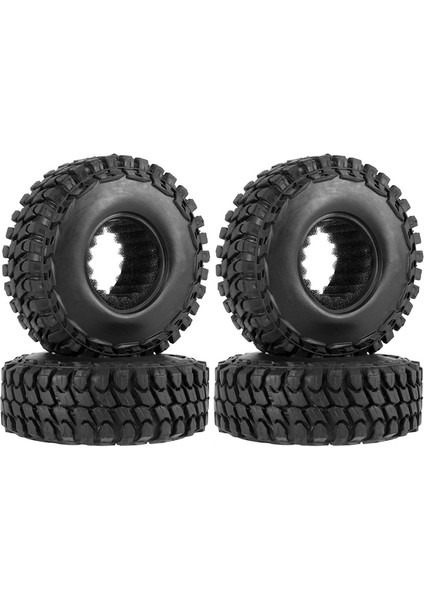 4 Adet 55MM 1.0 Inç Beadlock Jant Lastiği 1/18 1/24 Rc Araba Için, 2 (Yurt Dışından)